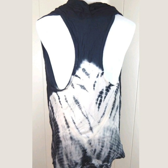 YFB Draped Front Tie Dye Sleeveless Top - Picture 3 of 5